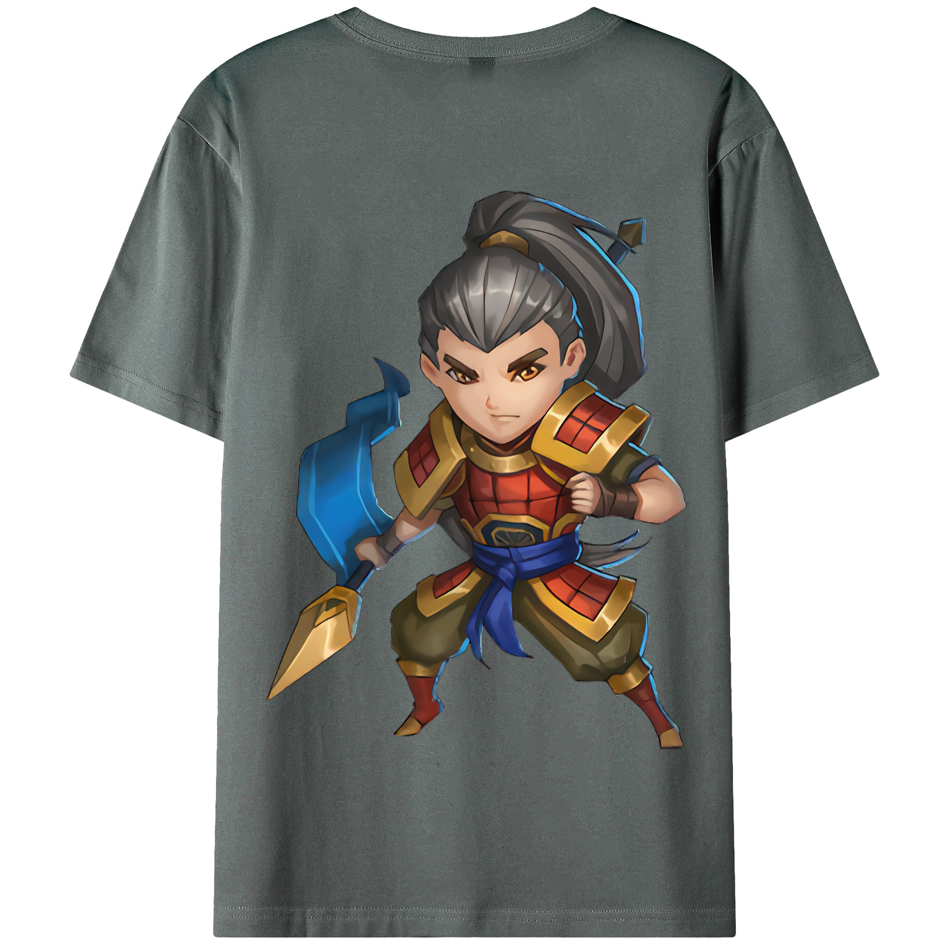 リーグ・オブ・レジェンド League of Legends LOL 綿100％半袖Tシャツ（背面プリント）